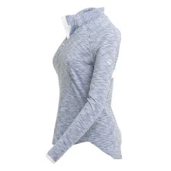 TaylorMade Shae Zip Mock Pullover 5 TaylorMade Shae Zip Mock Pullover -Golf Equipment Store N87692 zoom D3