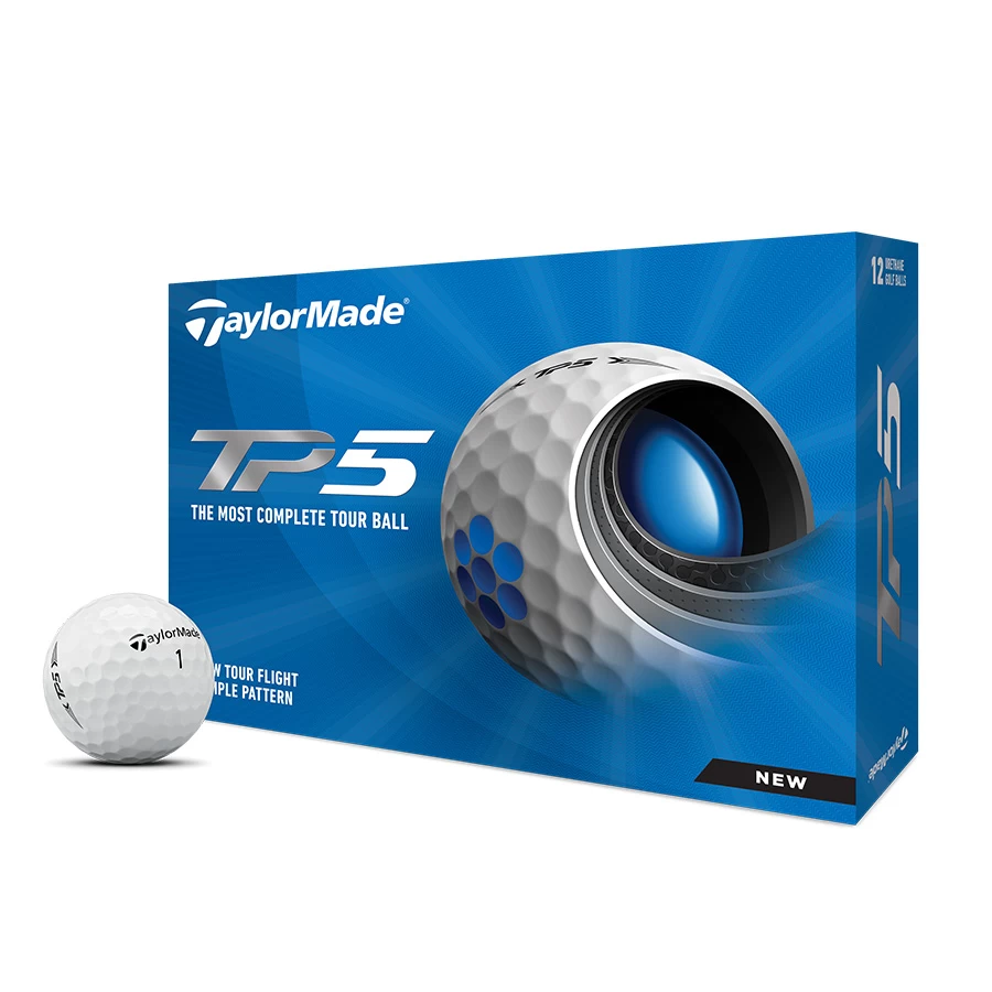 TaylorMade TP5 Golf Balls 1 TaylorMade TP5 Golf Balls